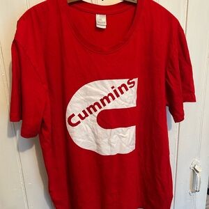 Men’s xl Cummins Red short sleeve T-Shirt